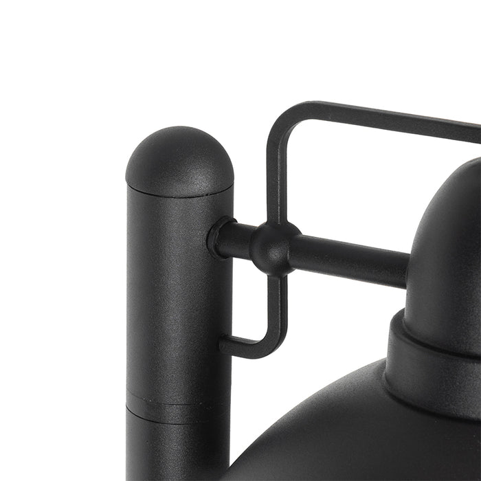 QAZQA Modern buiten paaltje zwart 100 cm IP44 - Marcel