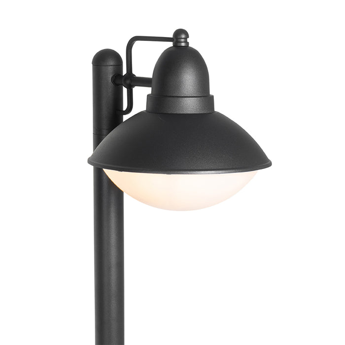 QAZQA Modern buiten paaltje zwart 100 cm IP44 - Marcel