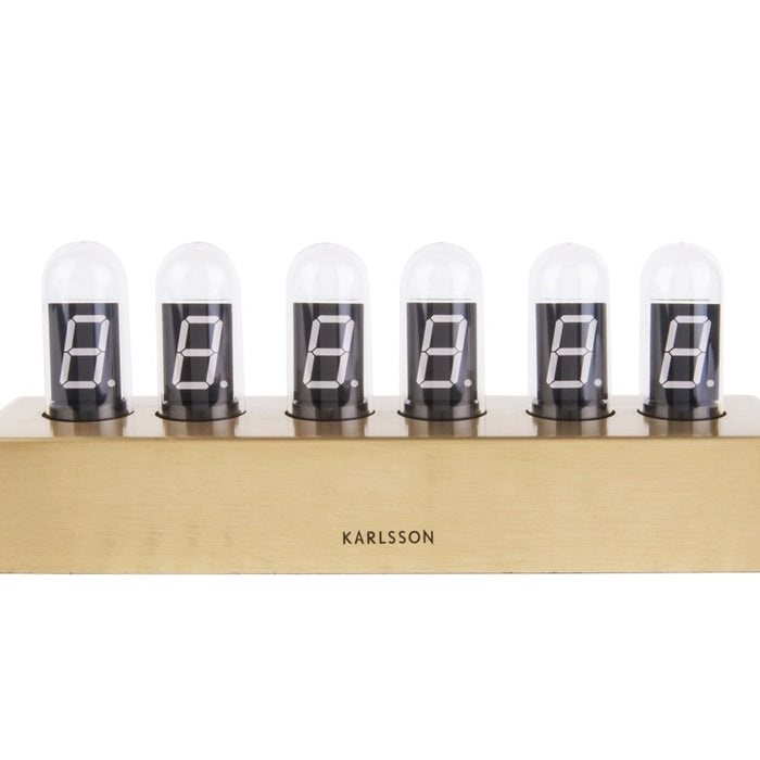 Karlsson Cathode Tafelklok - Goud