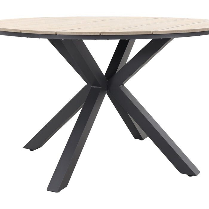 Jasmine natural | GI Edison 122 cm. - ronde tuinset