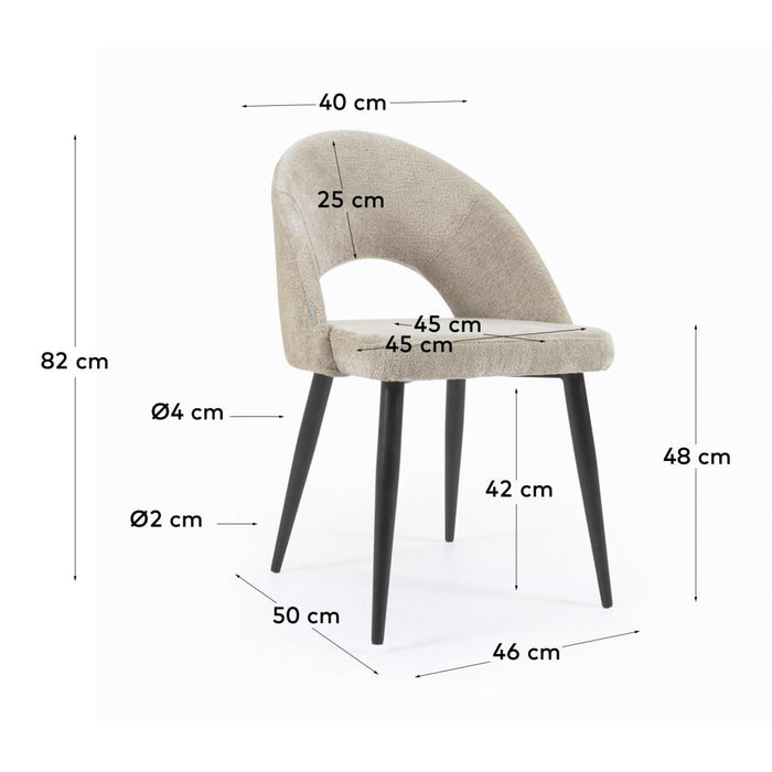 Kave Home Mael Eetkamerstoel