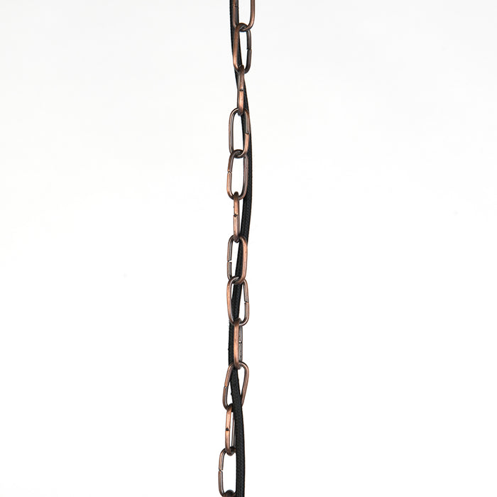 QAZQA Hanglamp Pointer - Koper - Industrieel - H 1320mm