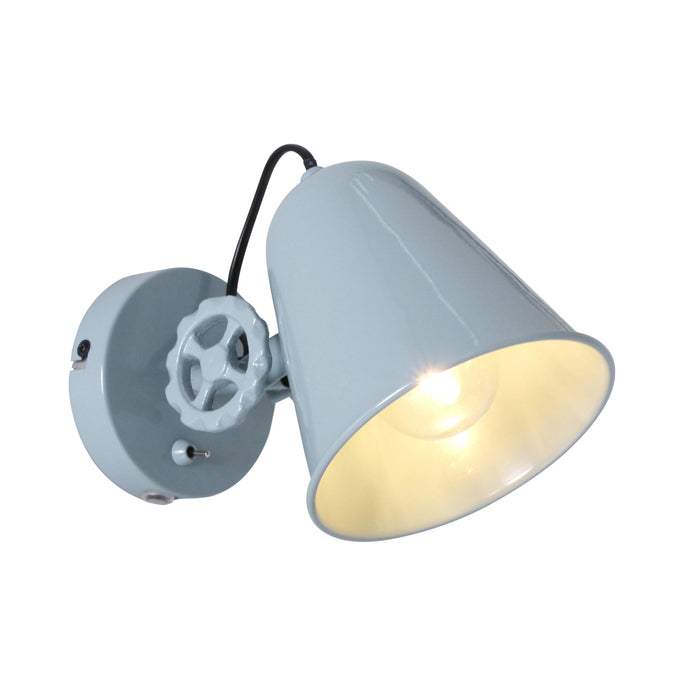 Anne Lighting - wandlamp - Dolphin - groen - metaal - opbouwspot -