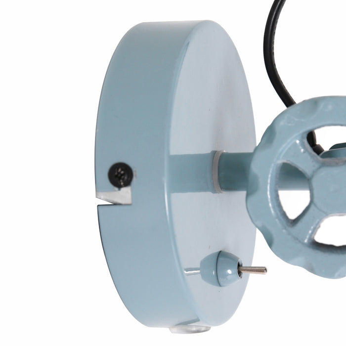 Anne Lighting - wandlamp - Dolphin - groen - metaal - opbouwspot -