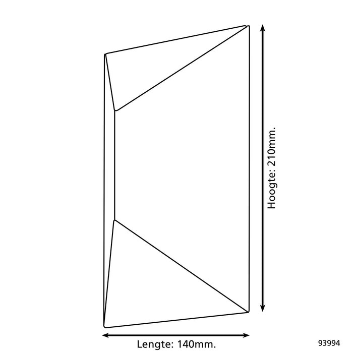 EGLO Predazzo LED Wandlamp