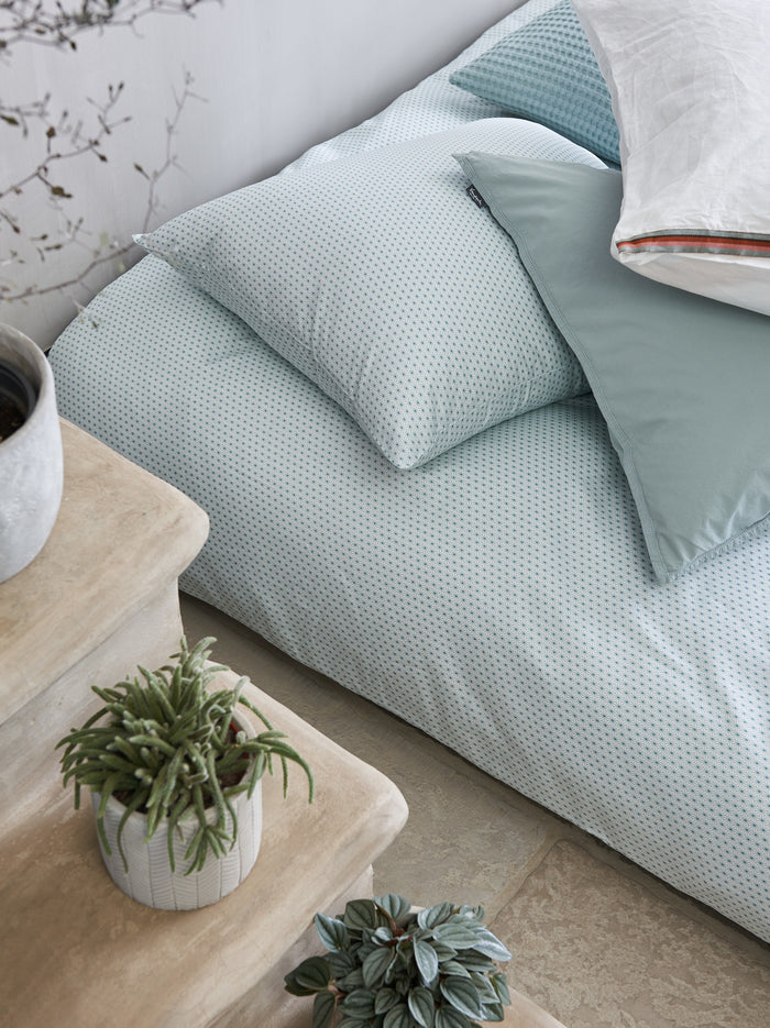 Vandyck Dekbedovertrek PURE 34 Vintage Green 200x220 cm (satijnkatoen)