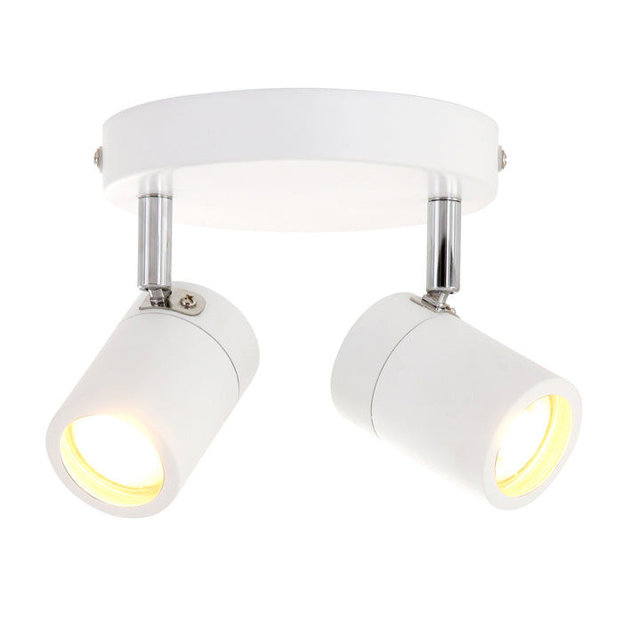 Mexlite - spot - Upround LED - wit - metaal - Ø 24cm - GU10 - 2487W