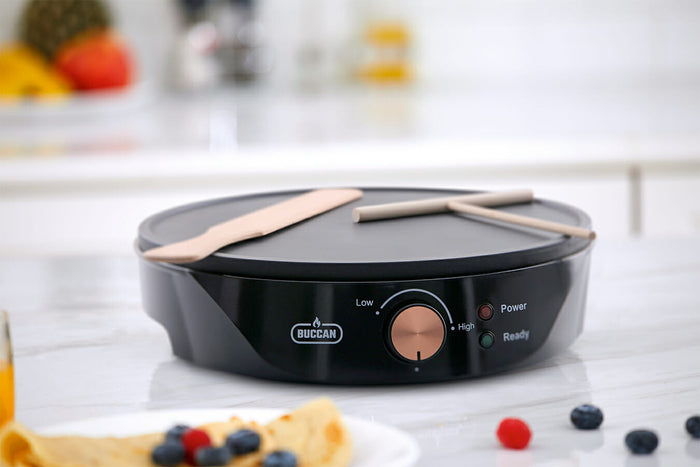 Buccan - Keukenmachine - crêpe en pannenkoekenmaker - 1200W