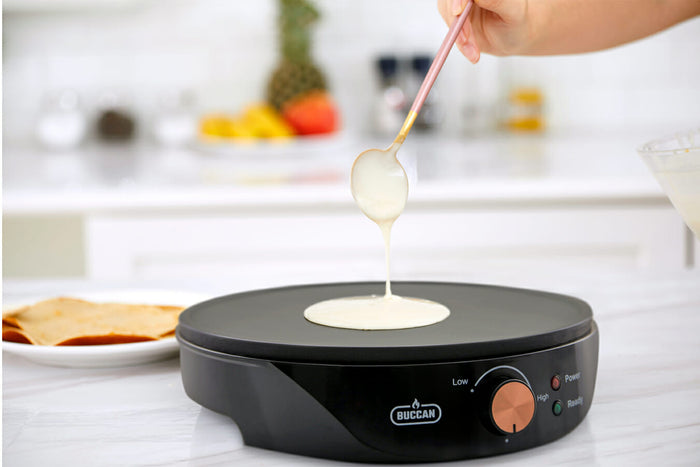 Buccan - Keukenmachine - crêpe en pannenkoekenmaker - 1200W