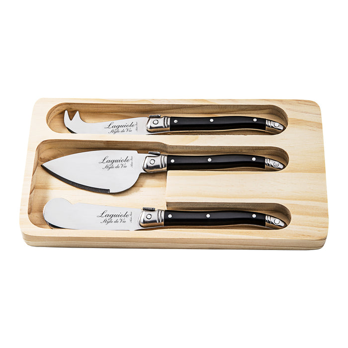 Laguiole Style de Vie Kaasmessenset 3-delig