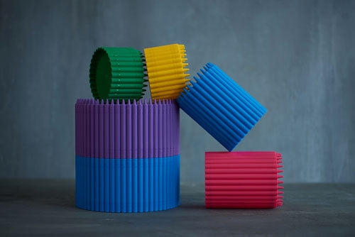 Crayola - Ronde Opbergdoos 2,5 liter, Blauw - Polypropyleen - Crayola