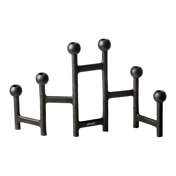 POLSPOTTEN Folding Kandelaar Graphite