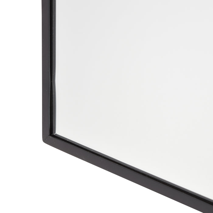 LOFT42 Industry Rectangle Spiegel - Metaal - Mat Zwart - 60x40x4