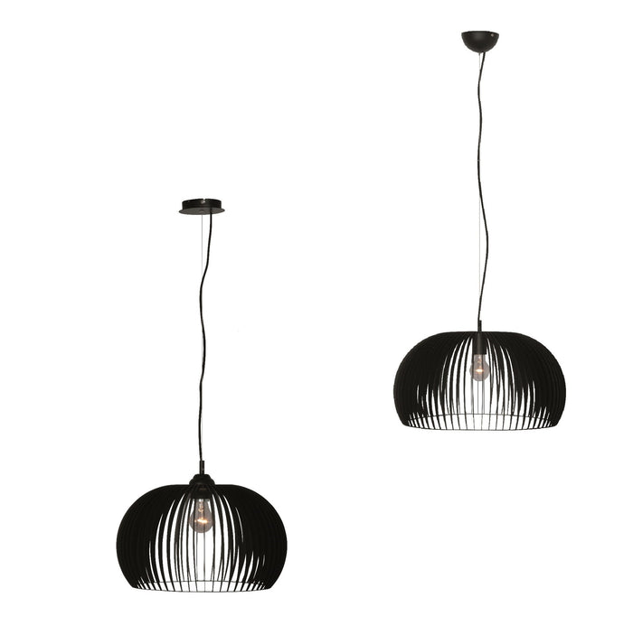 Freelight Hanglamp Gasperi Mat Zwart 50cm