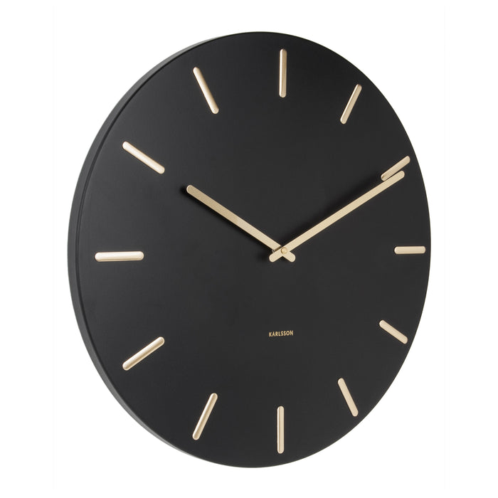 Karlsson Charm Wandklok Ø 45 cm - Zwart