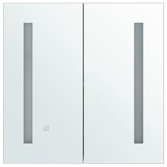 Beliani - CHABUNCO - Badkamermeubel - Wit - Multiplex