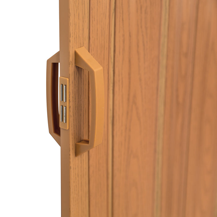 tectake® Vouwdeur 203 x 80 cm - Hazelaar