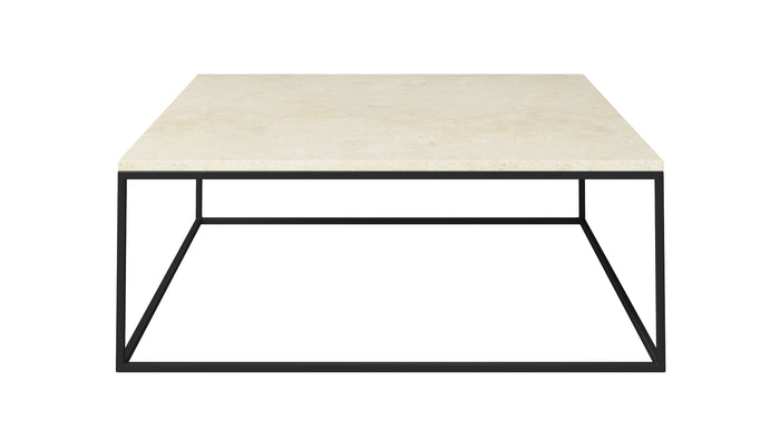 Aime Té Marmeren Salontafel Vierkant - Crema Marfil Beige