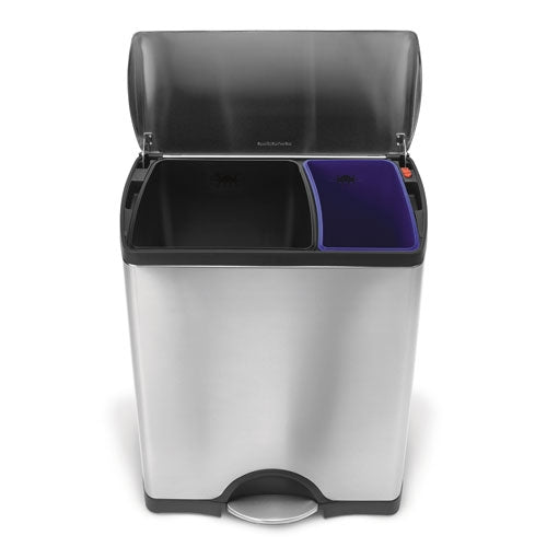 Simplehuman Rectangular GFT 46 Liter (30+16 L)