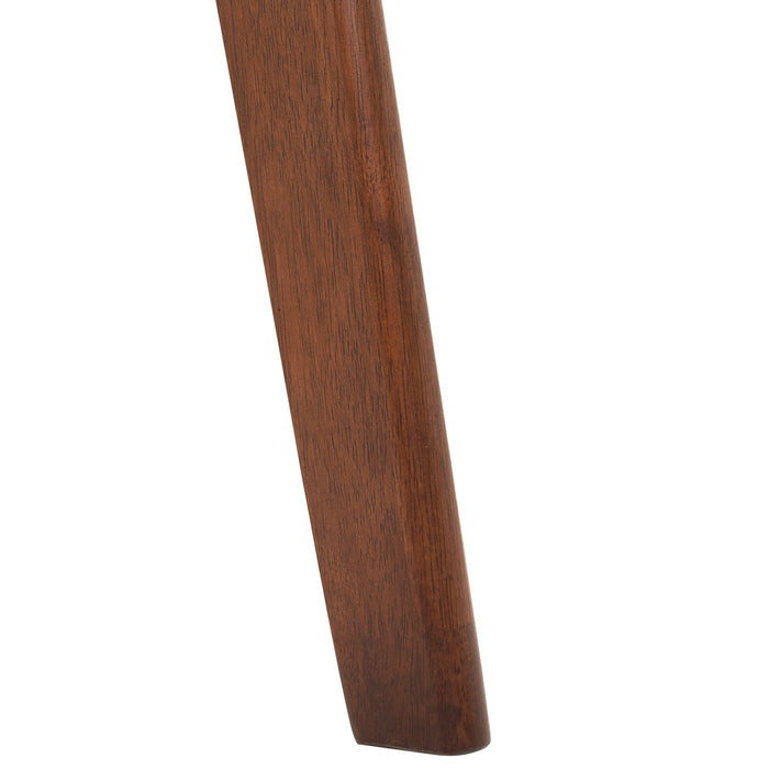 Beliani - MADOX - Eettafel - Donkere houtkleur - 90 x 150 cm - MDF