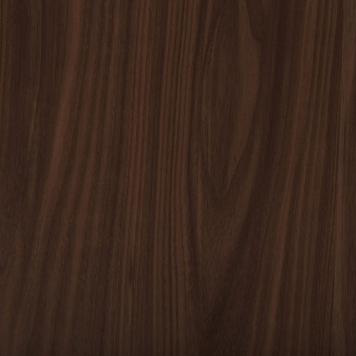 Beliani - MADOX - Eettafel - Donkere houtkleur - 90 x 150 cm - MDF