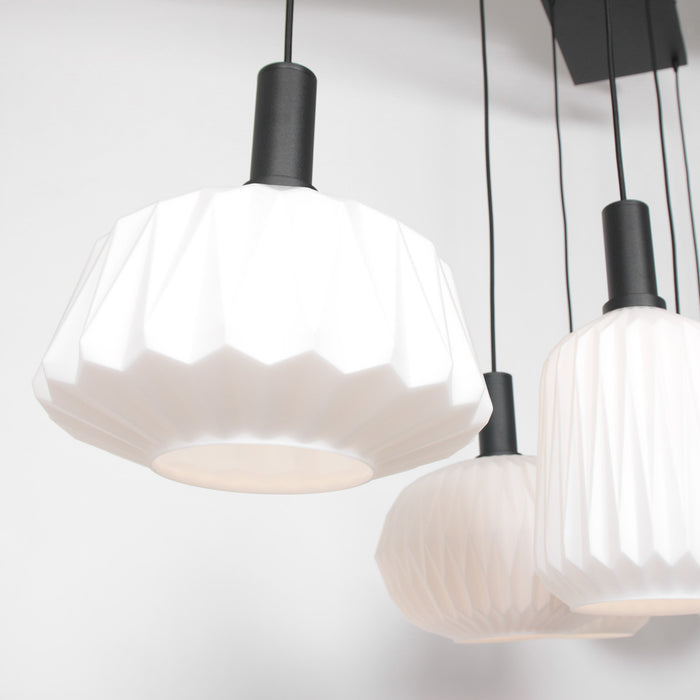 Steinhauer Hanglamp modern - Glas - Wit