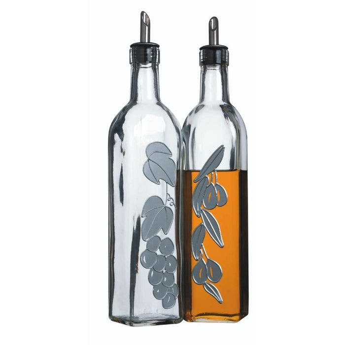 Olie -en Azijn Set, 2 Stuks, 0.5 L, Glas - KitchenCraft | World of Fla