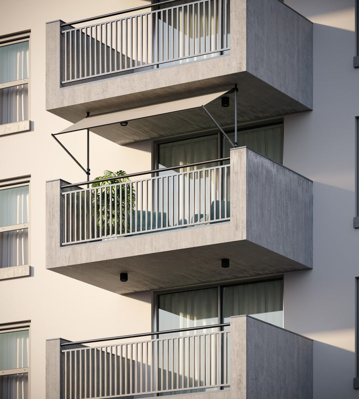 Nesling Balkon Zonnescherm Koppelstuk