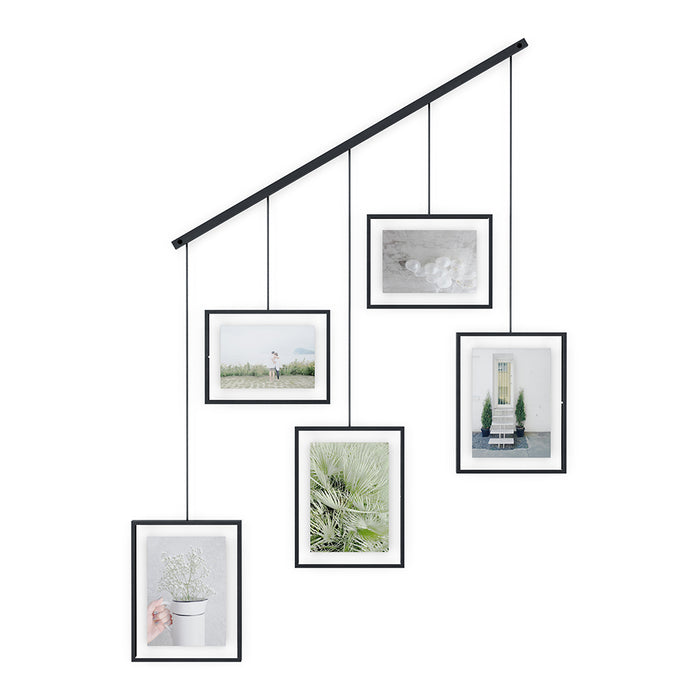 Umbra Exhibit Set van 5 Fotolijsten - Zwart