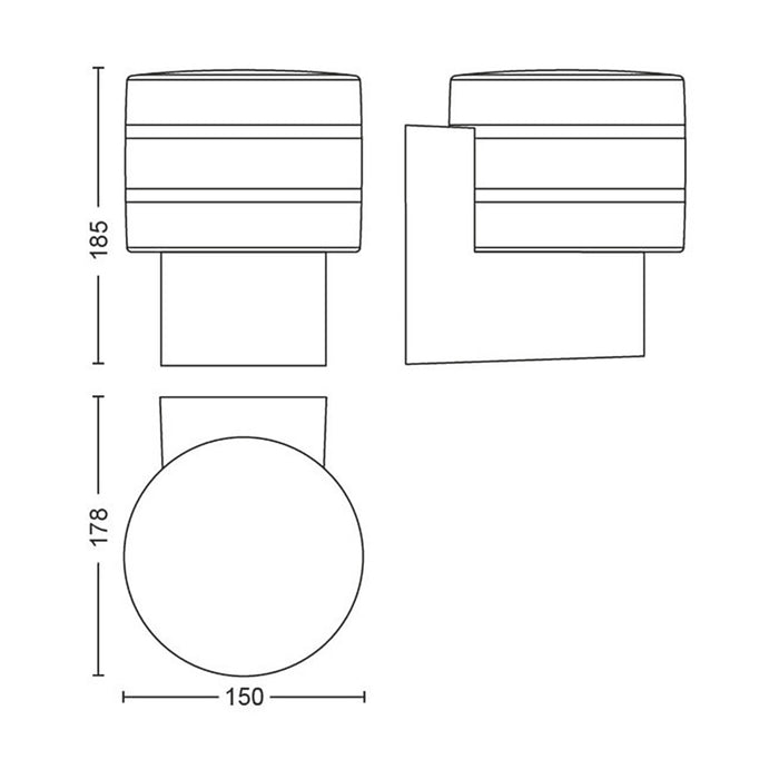 Philips Hue White Tuar Wandlamp