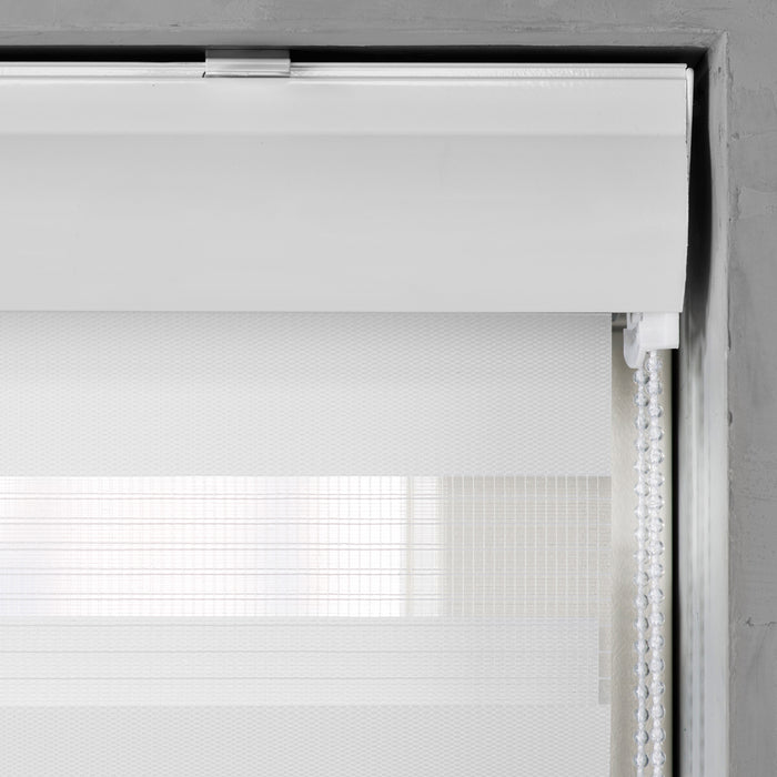 Rollit Noah Duo Rolgordijn Wit