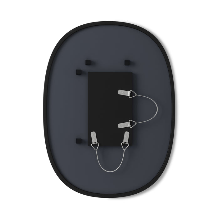 Umbra Hub Spiegel Ovaal - Zwart