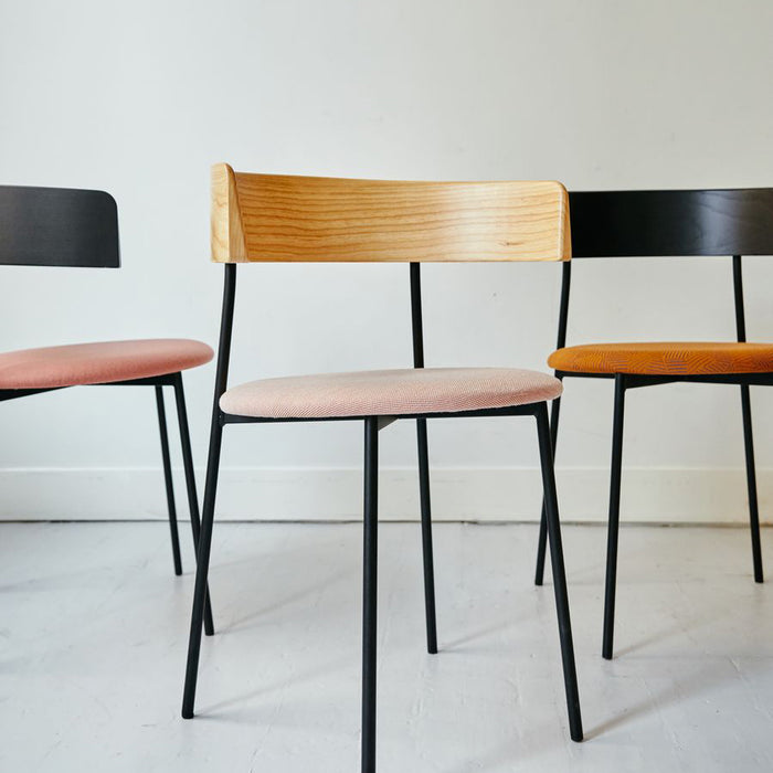 FEST Amsterdam Friday Chair Board Zinc Eetkamerstoel