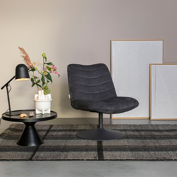 Zuiver Jazz Vloerkleed - Charcoal