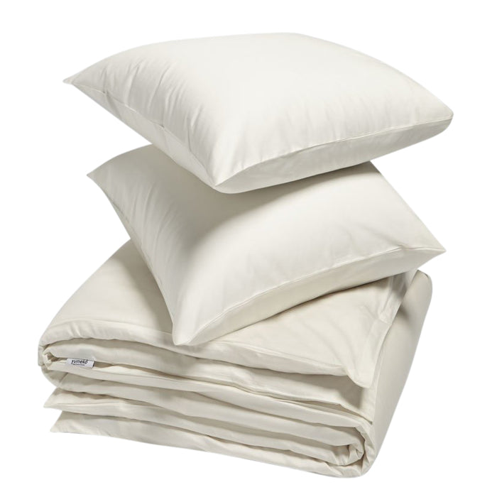 Yumeko overtrekset katoen satijn warm white 240x220 + 2|60x70