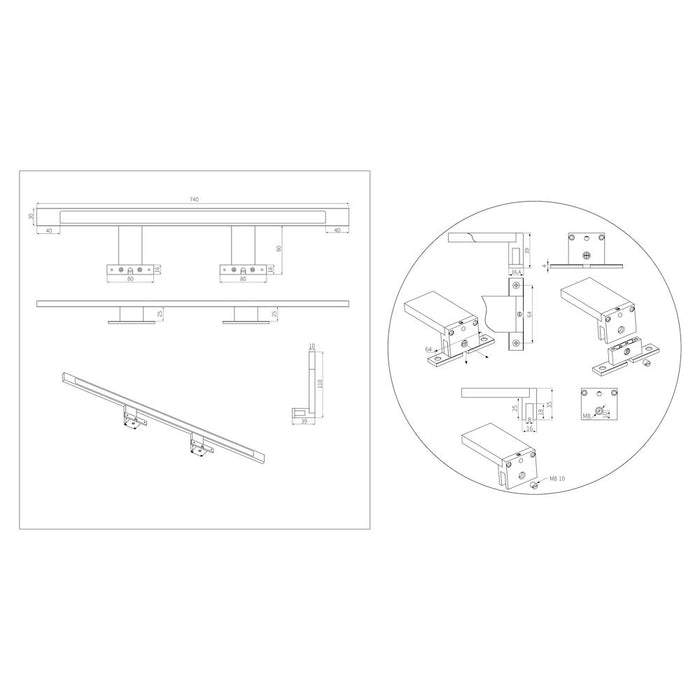 Tiger Alya LED Badkamerlamp