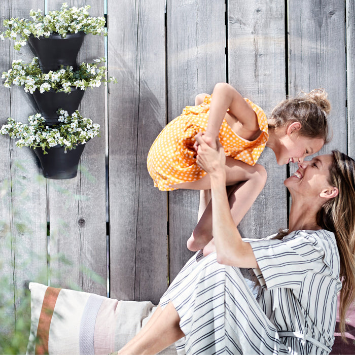 Elho Corsica Verticale Tuin 3-delig Wit