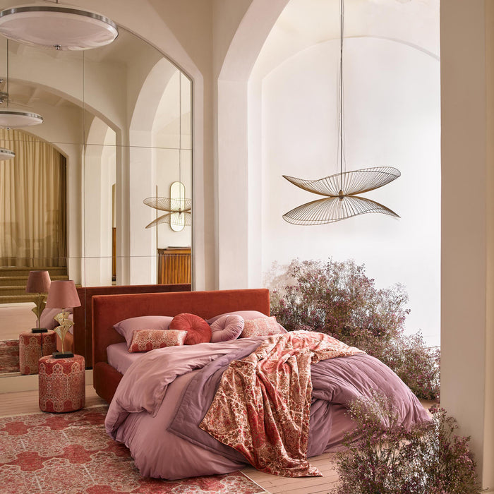 Essenza Minte Dekbedovertrek 200 x 220 cm - Woodrose