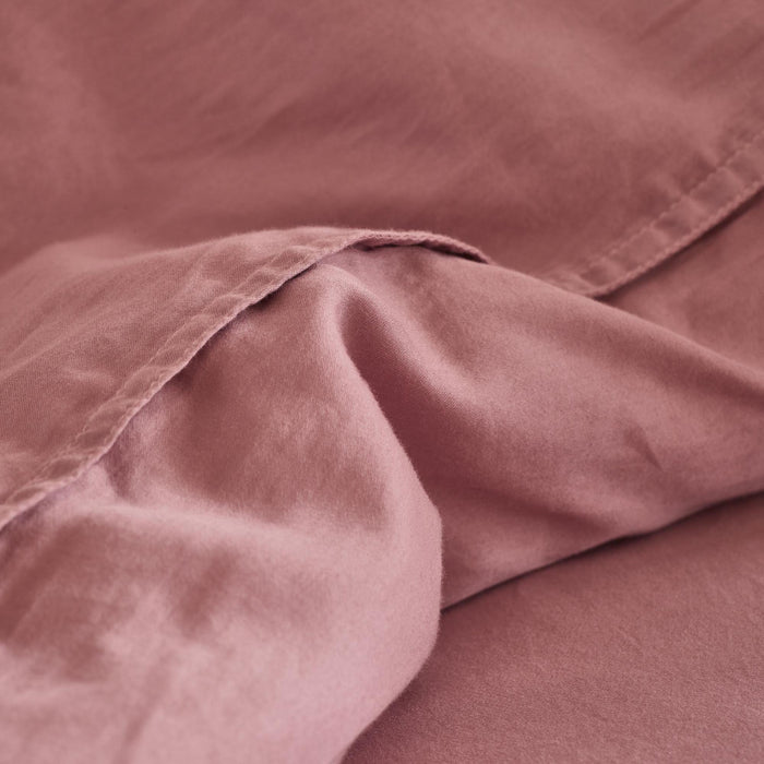 Essenza Minte Dekbedovertrek 200 x 220 cm - Woodrose