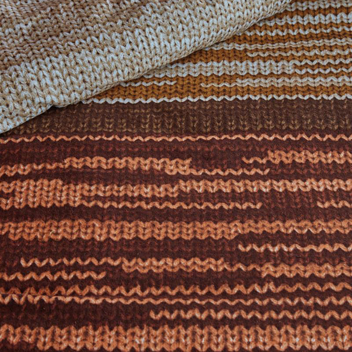 Beddinghouse Fardau Dekbedovertrek 200 x 220 cm - Terra