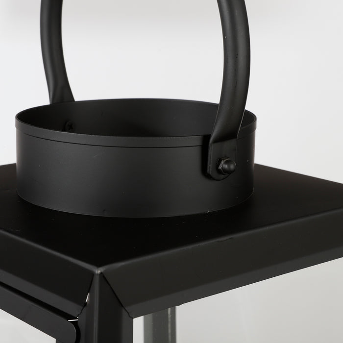 Mica Decorations Lantaarn L22,5 x B22,5 x H30,5 cm Zwart