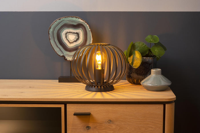 Lucide MANUELA Tafellamp - Zwart