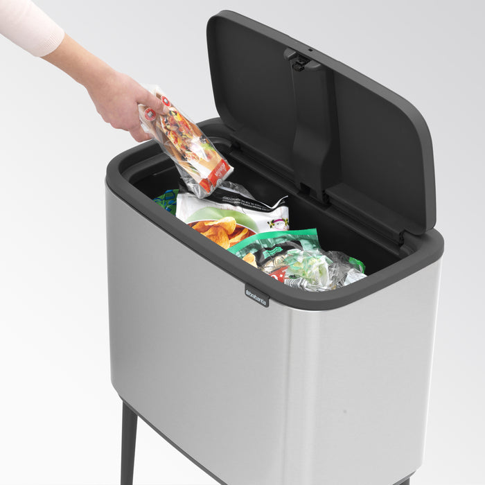 Brabantia Bo Touch Bin Afvalemmer 36 Liter Vingerafdrukvrij