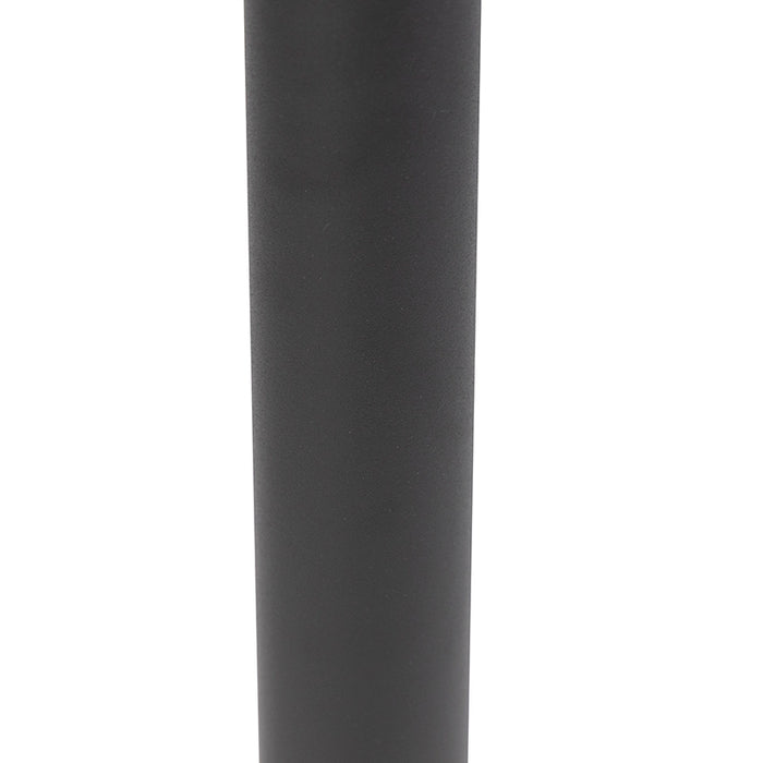 QAZQA Moderne buitenlamp zwart met glas 100,5 cm - Rotterdam