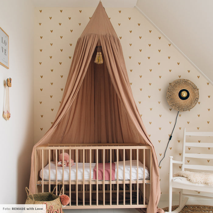 GOOD&MOJO Kalimantan Wandlamp Rond - Ø44cm - Naturel