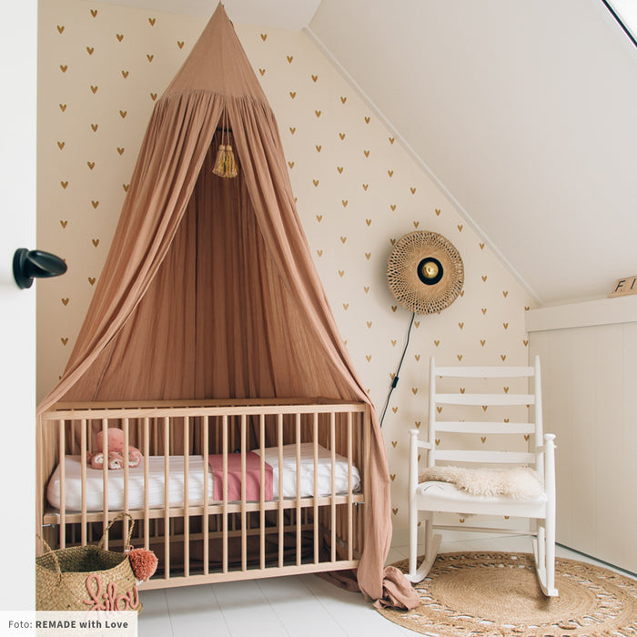 GOOD&MOJO Kalimantan Wandlamp Rond - Ø44cm - Naturel