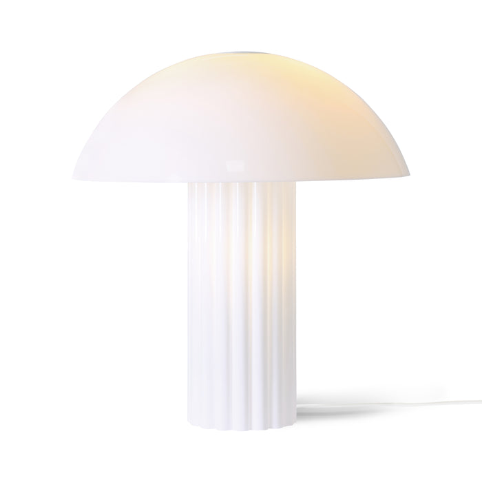 HKliving Cupola Tafellamp - Opal White