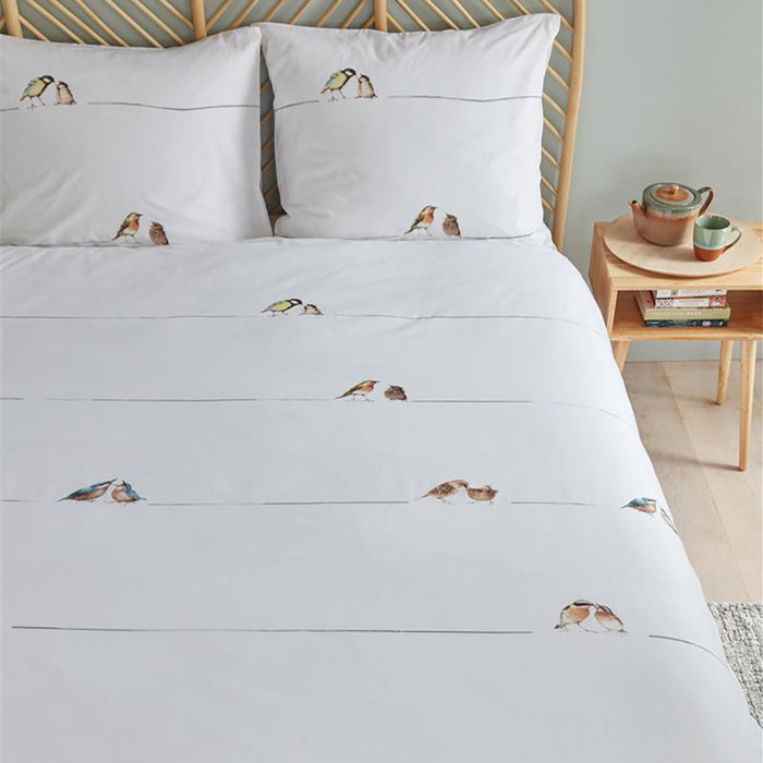Marjolein Bastin Birdling Dekbedovertrek 200 x 200/220 cm - Multicolor
