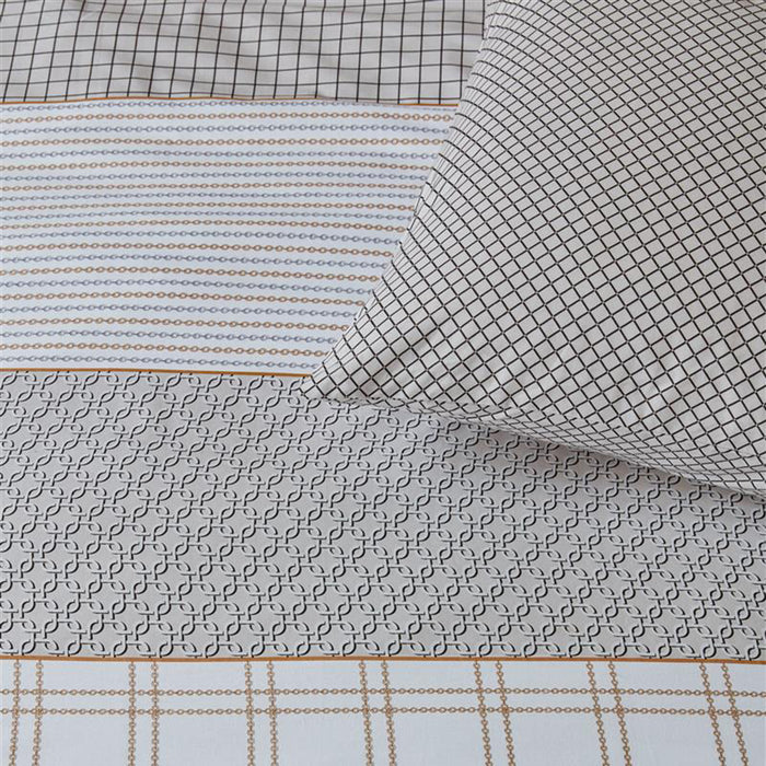 Rivièra Maison Catena Dekbedovertrek 240 x 200/220 cm - Zand