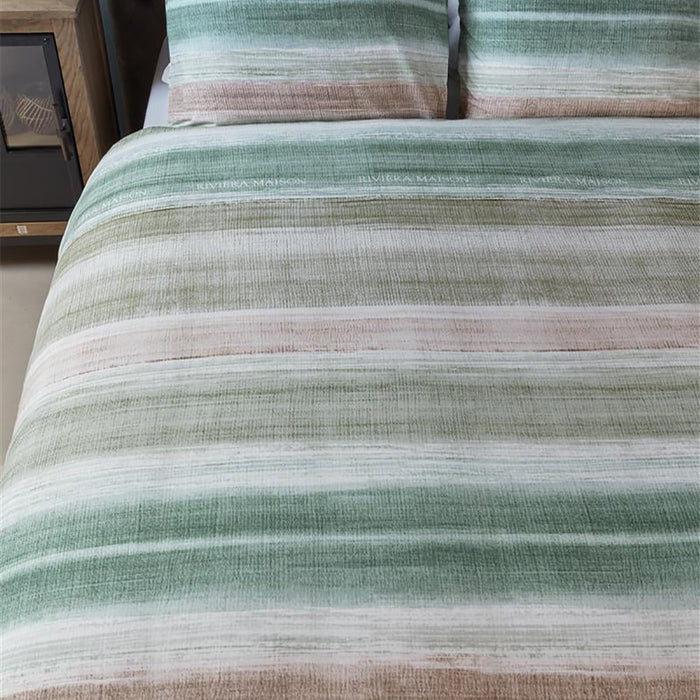 Rivièra Maison Crayons Dekbedovertrek 260 x 200/220 cm - Groen